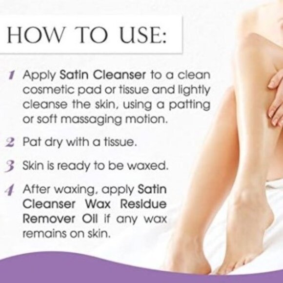SATIN CLEANSER® Skin Preparation Cleanser (Prepare For Hair Removal) - Picture 5 of 6